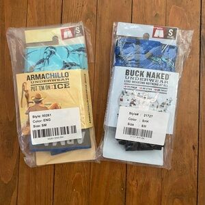Duluth Trading Buck Naked Mens Boxers 2 Pair